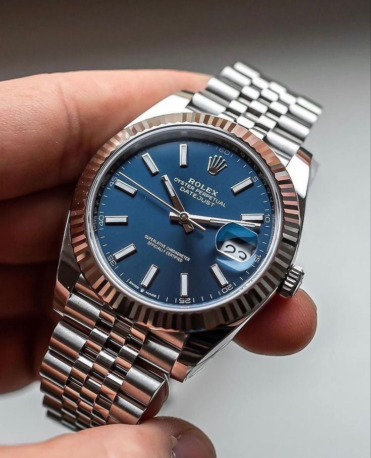 Chrome Blue 41mm Rolex 005