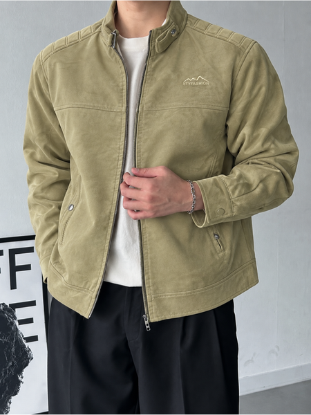 The Olive Heritage Suede Jacket