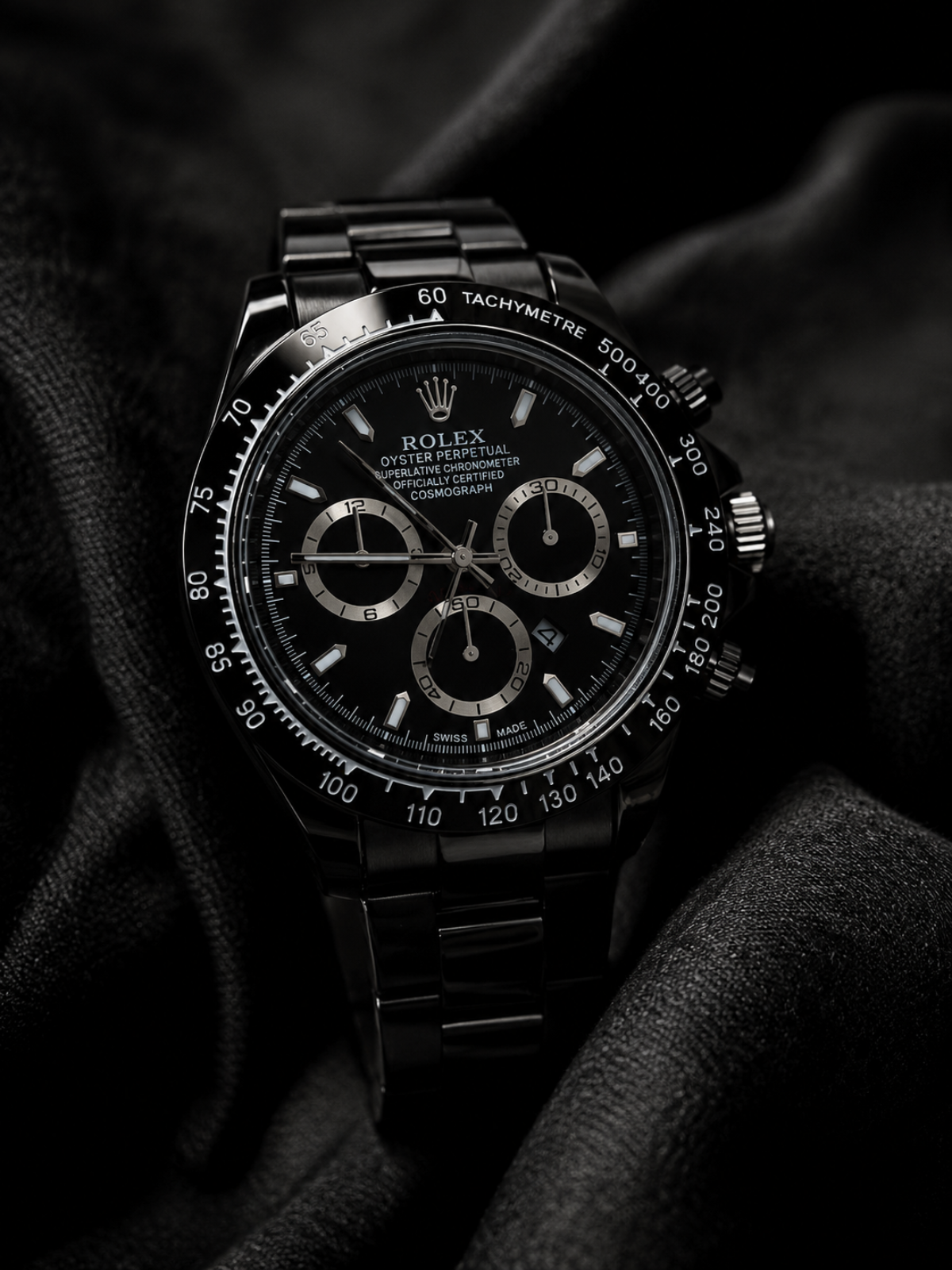 Rolex Daytona Black Steel Edition