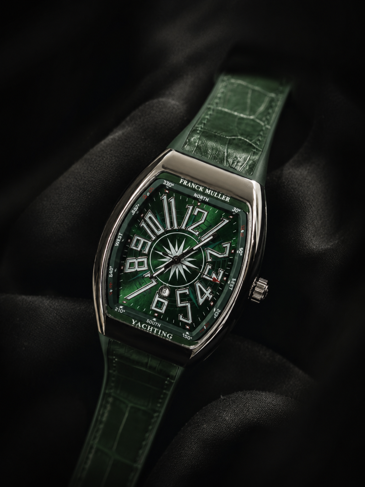 Franck Muller Emerald Vanguard Yachting Watch