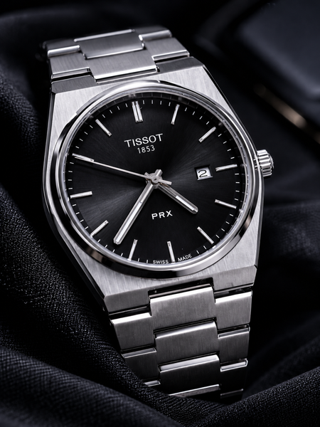 Tissot PRX Quartz Black Dial