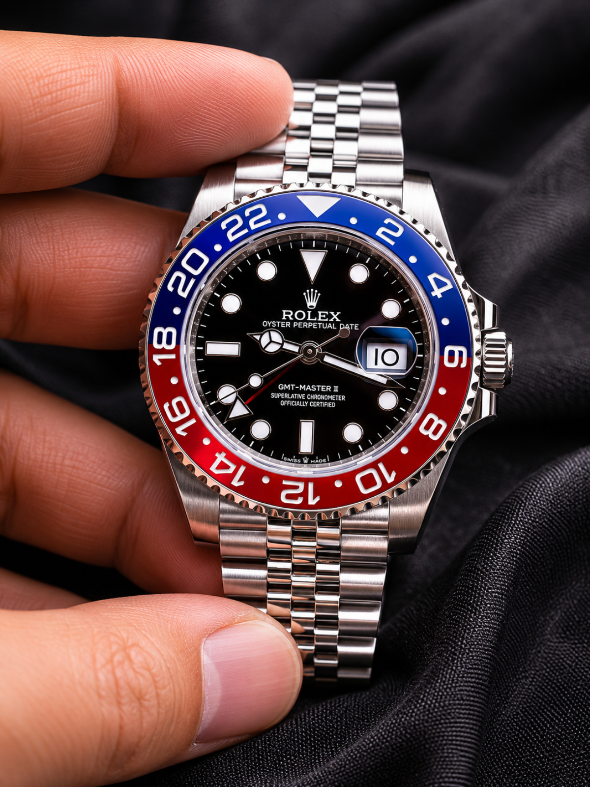 Rolex Pepsi GMT Master II Jubilee Watch