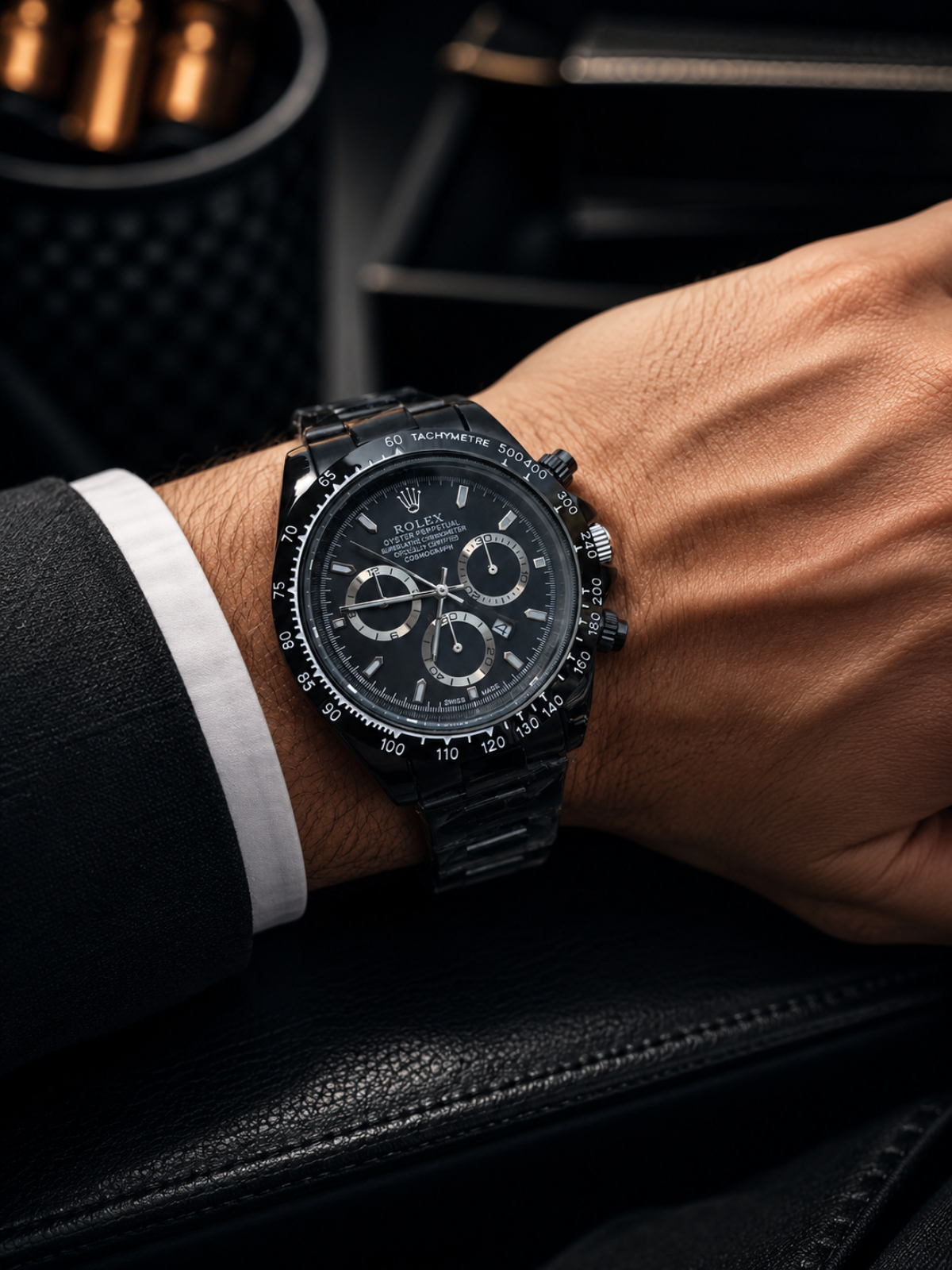 Rolex Daytona Black Steel Edition