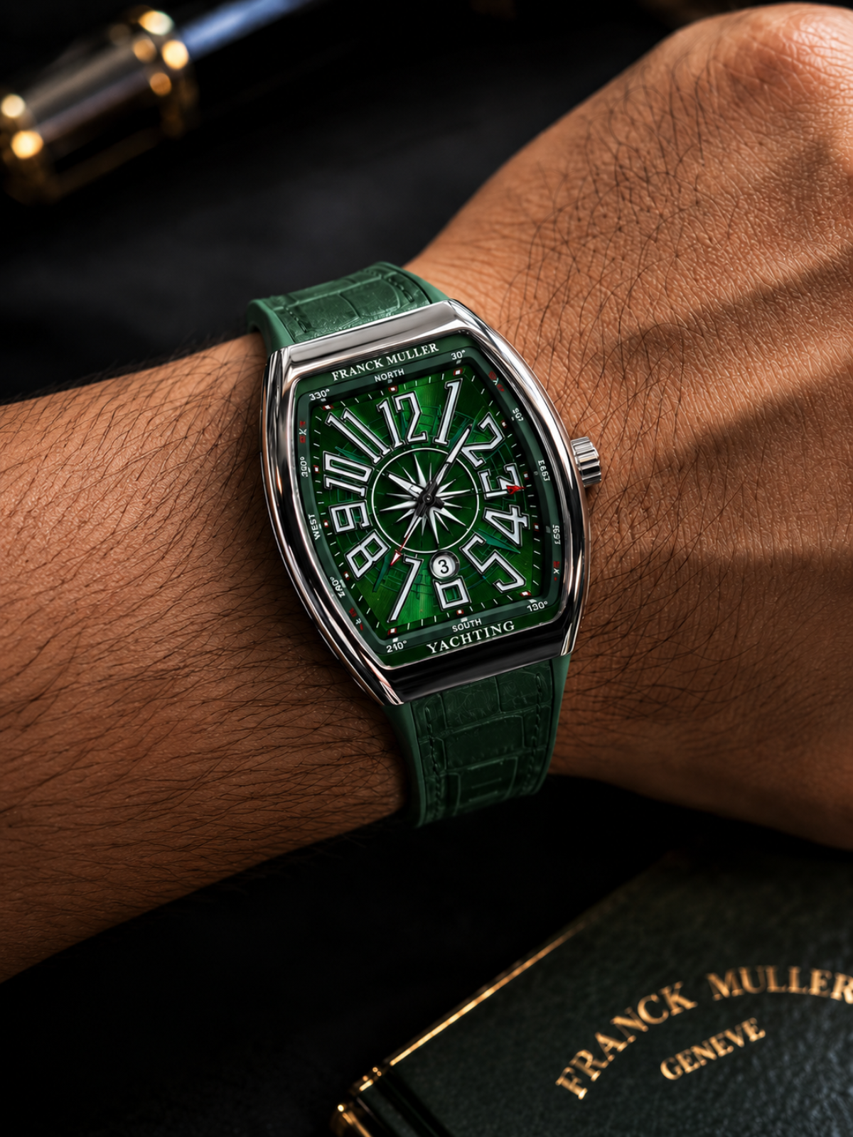 Franck Muller Emerald Vanguard Yachting Watch