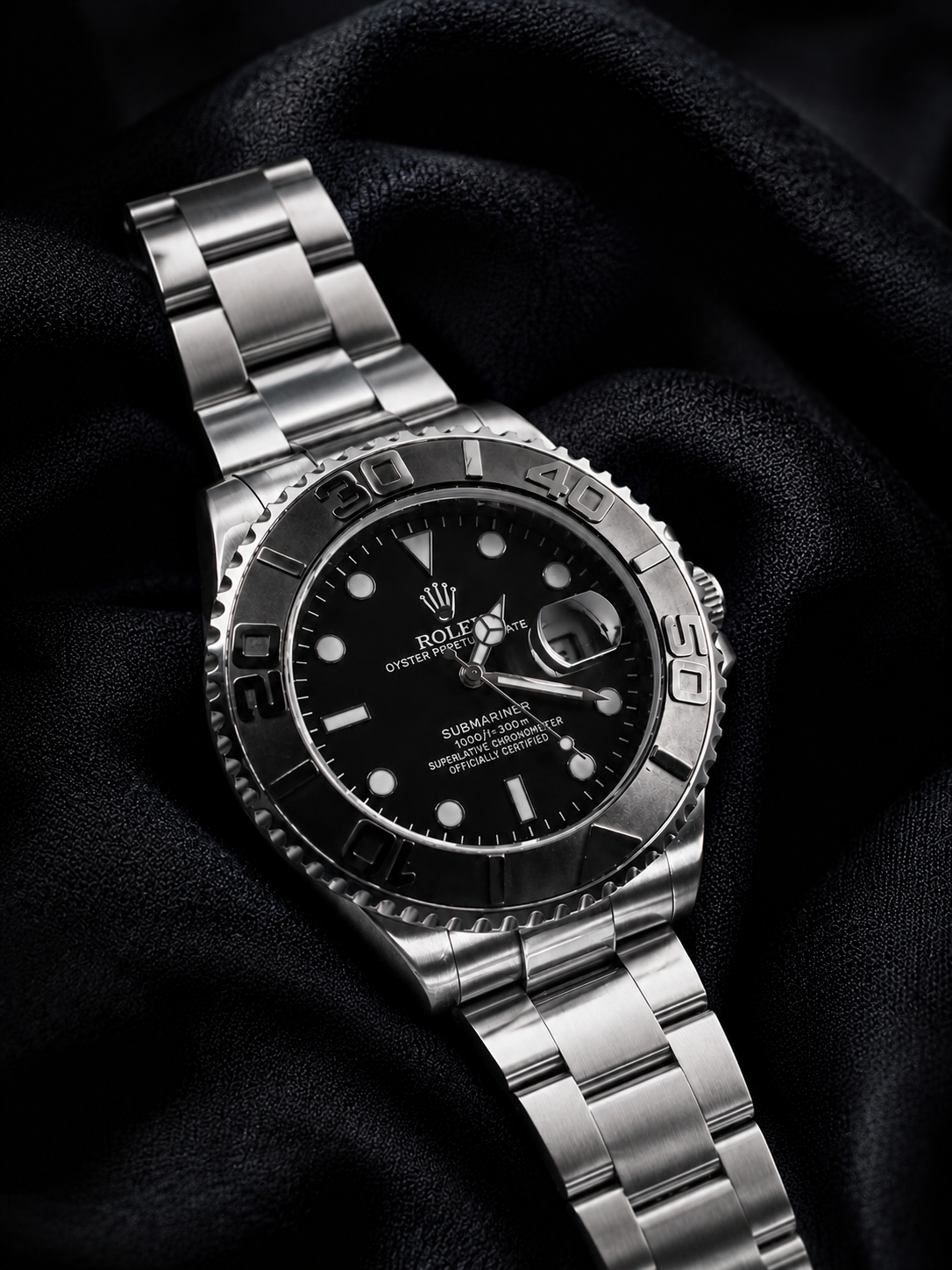 Royal Submariner Black Dial Silver Edition