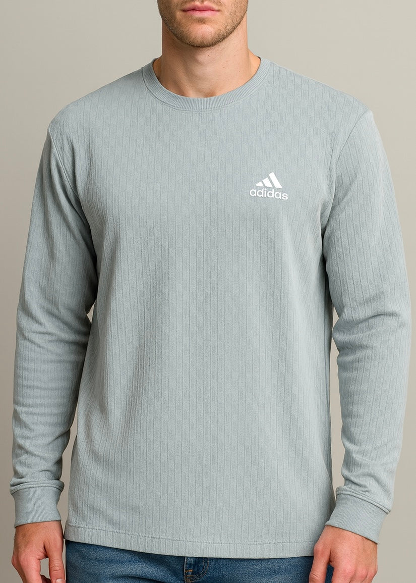 VELOCITY LONG-SLEEVE SHIRT-SEA GREEN