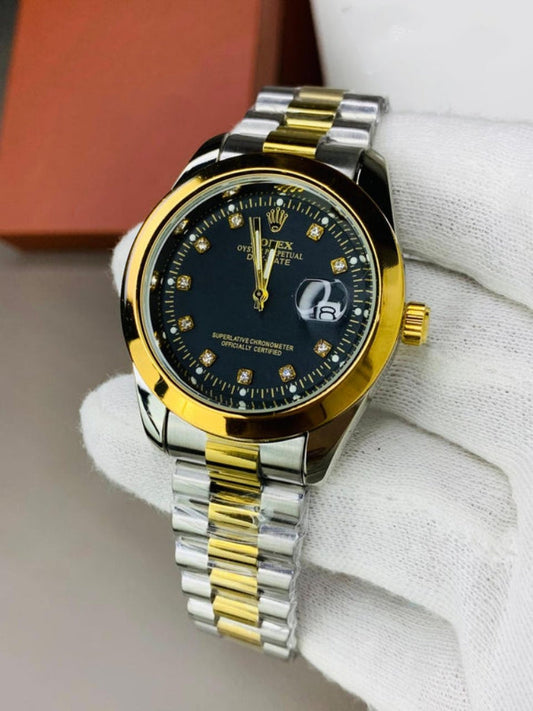 Chrome Black Rolex 003