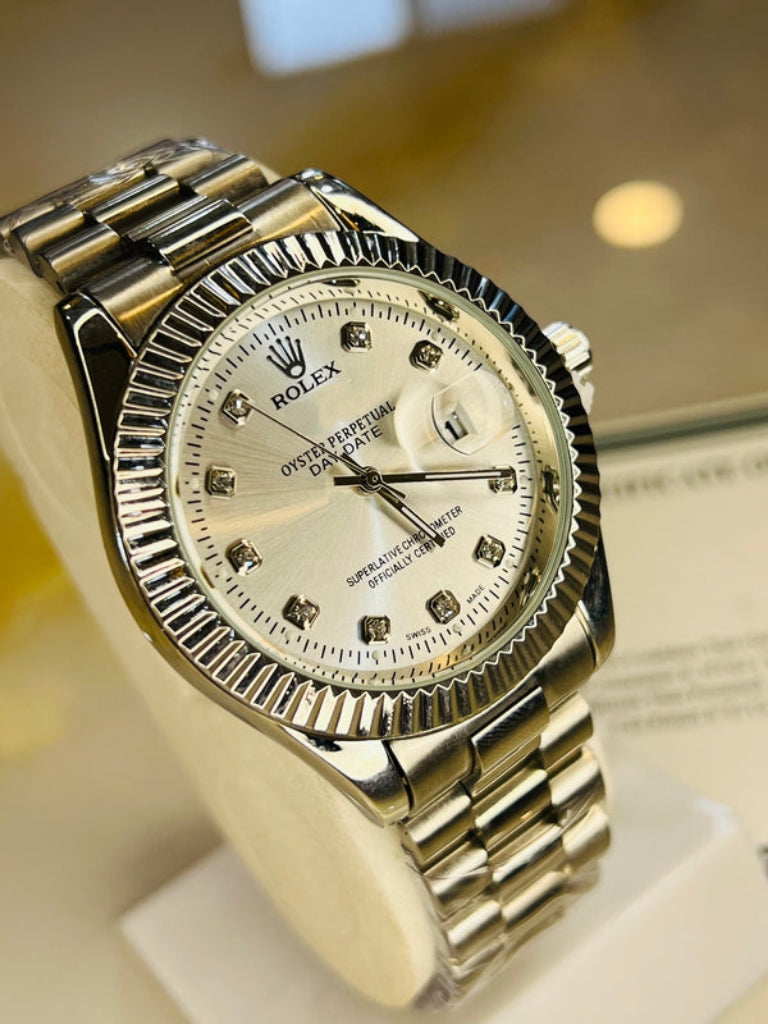 Premium Silver Rolex 006