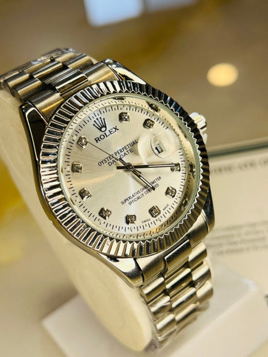 Premium Silver Rolex 006