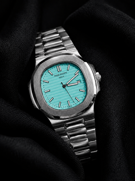 Patek Philippe Nautilus Tiffany Blue Dial Stainless Steel