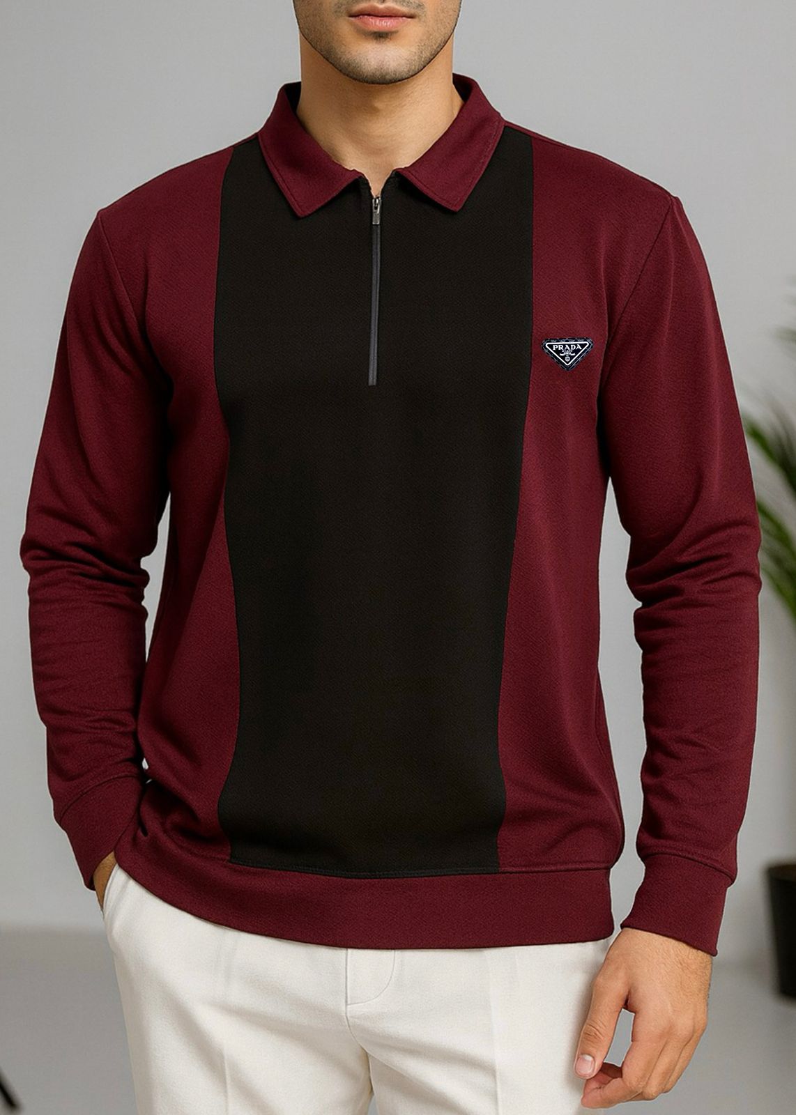 STRIDE CONTRAST POLO