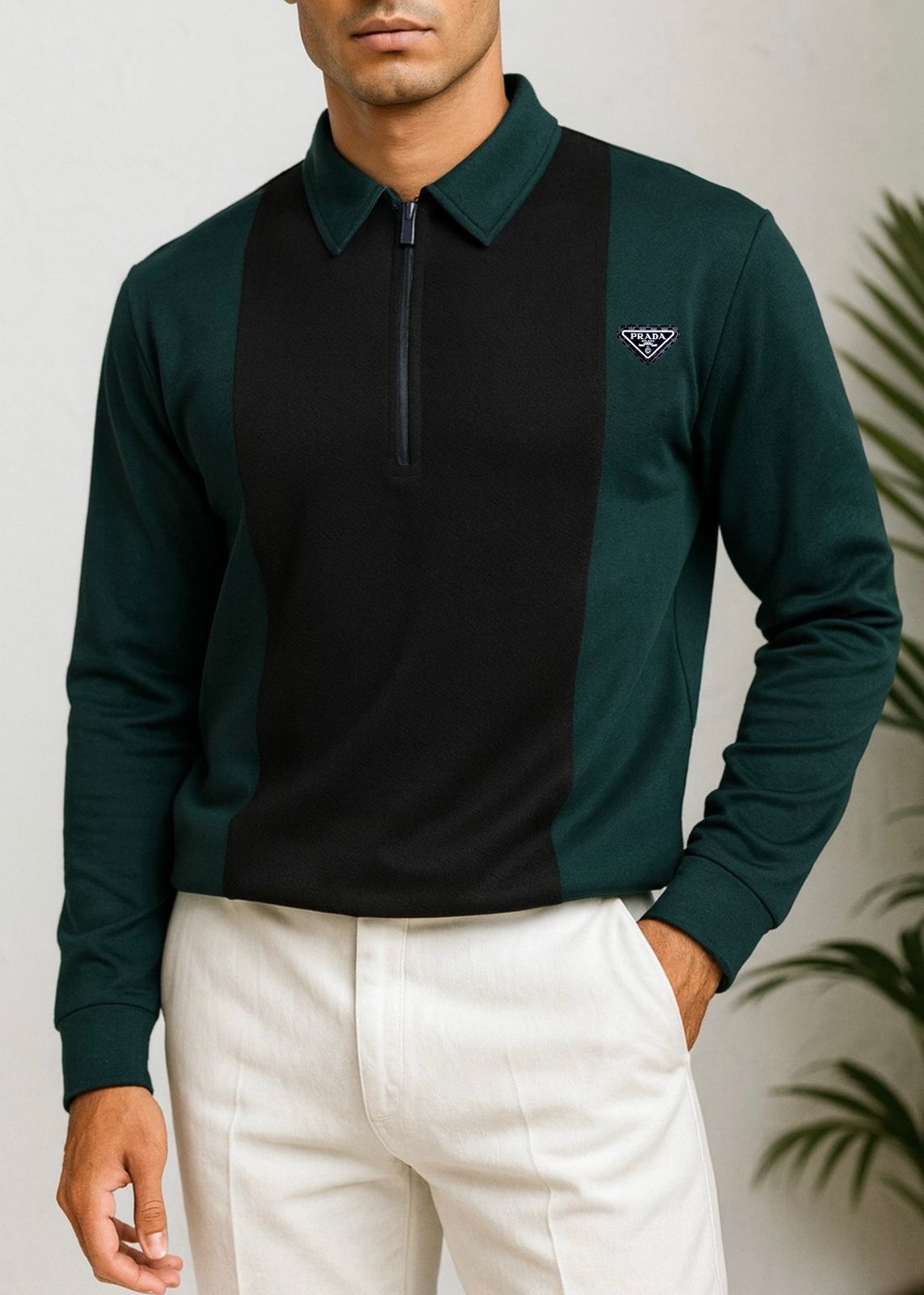 STRIDE CONTRAST POLO