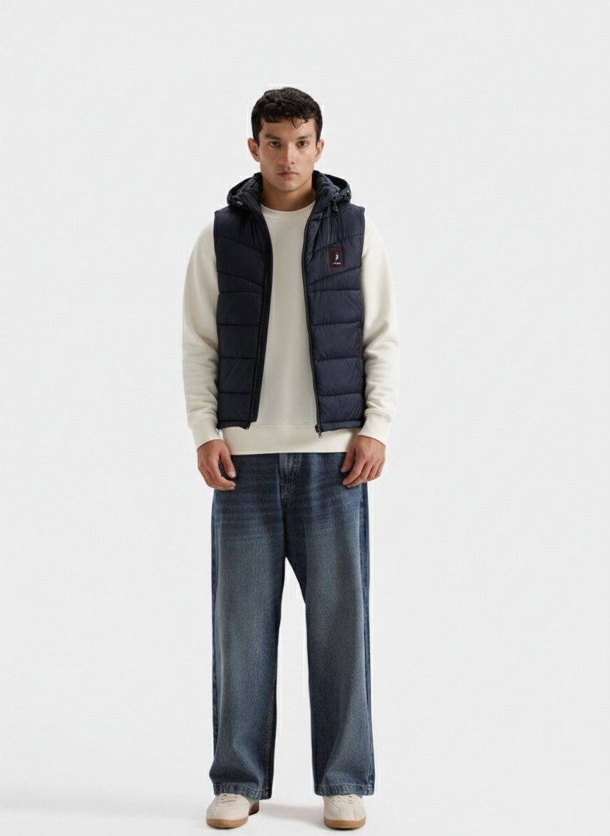 SLEEVLESS REMOVABLE & DETACHABLE JACKET