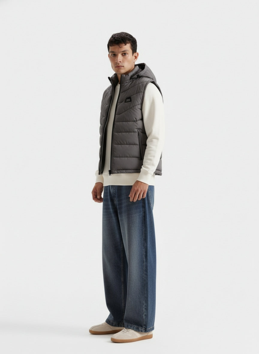 SLEEVLESS REMOVABLE & DETACHABLE JACKET