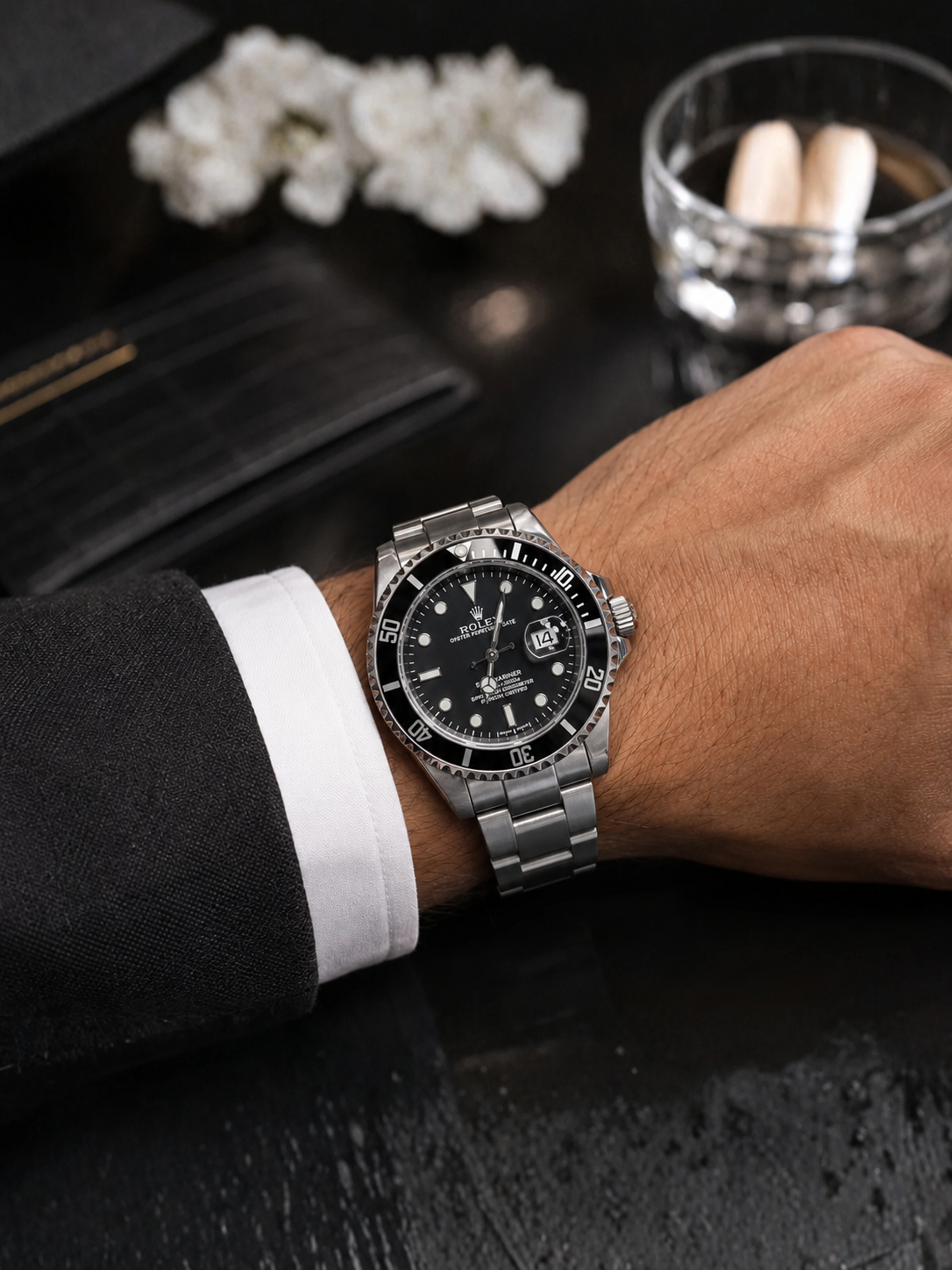 Rolex Submariner Black Dial Silver Edition