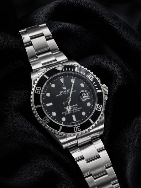 Rolex Submariner Black Dial Silver Edition